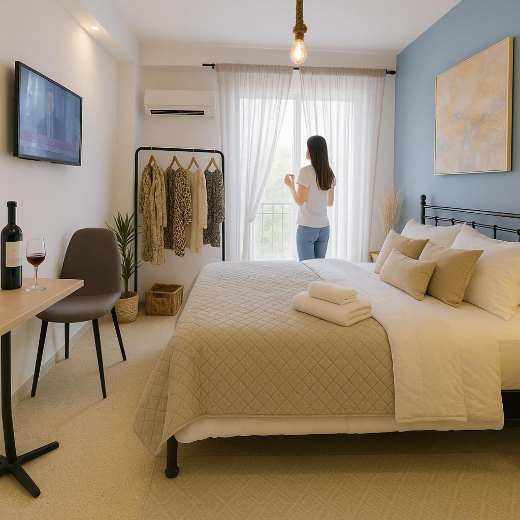 Stylish, Comfy Suite In The Heart Of Atena Exterior foto